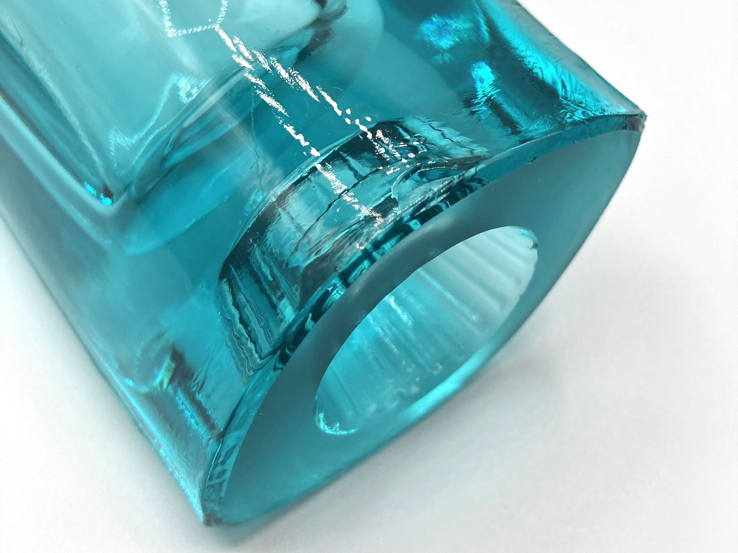 Sklo union vase • rosice glassware • design milos filip, 1960