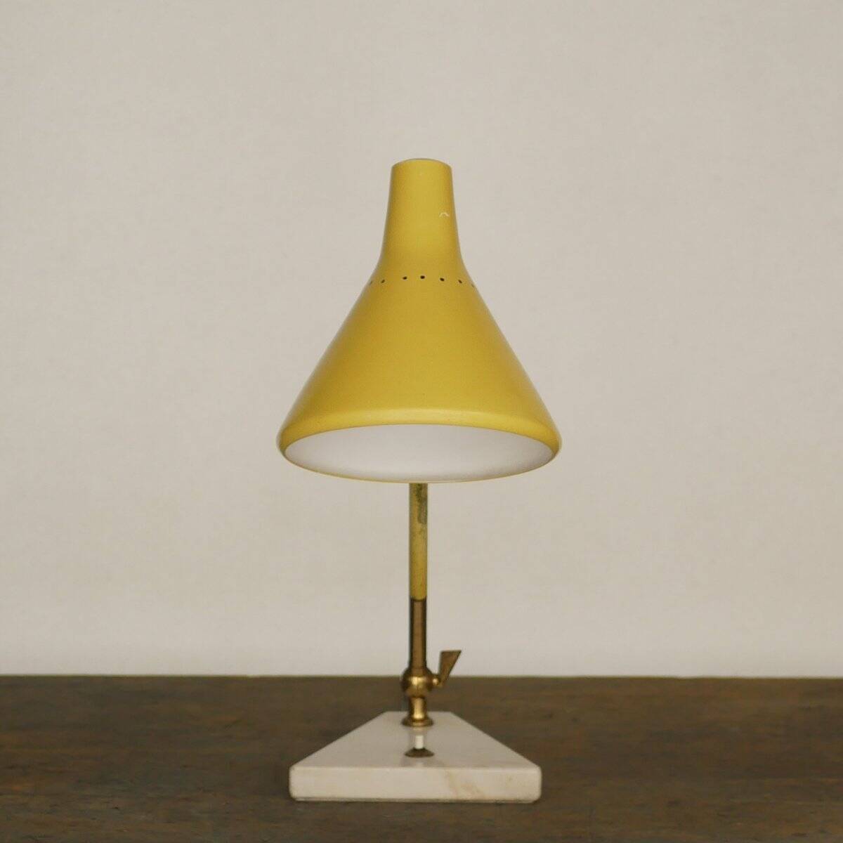 Mid-Century table lamp by Stilux Milano, Italy, 1950s.