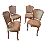 Four dining room chairs