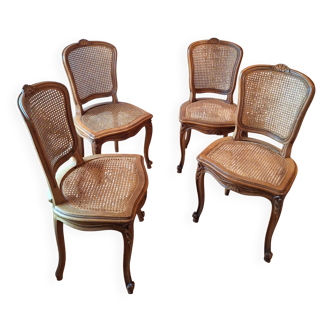 Four dining room chairs