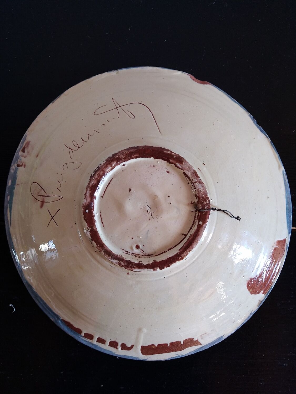 Decorative dish Puigdemont