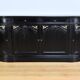 Sideboard of Blackened Oak Paneling, Regency style – Late 19th century
