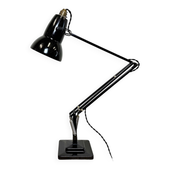 Lampe de Bureau Anglepoise Vintage Noire de Herbert Terry & Sons, 1950s