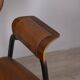 Vintage leather chair by gastone rinaldi for rima, 1950s
