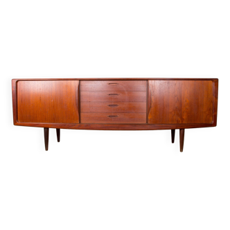 Danish Teak Sideboard by Henry Walter Klein for Bramin 1960.