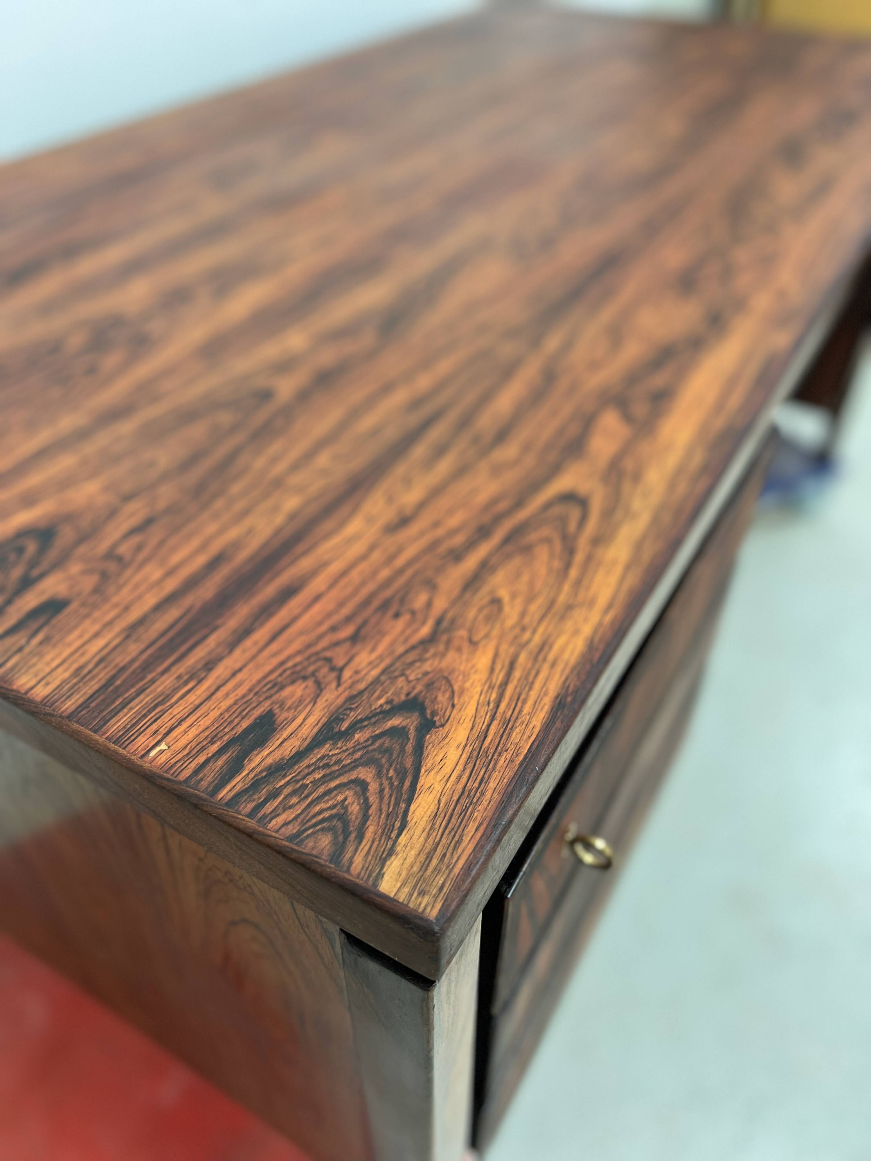 Gunni Omann Model 77 Rosewood Desk, 1960s.