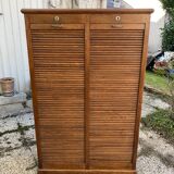 Vintage double curtain binder