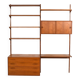 Teak Wall System by Kai Kristiansen for FM 1960s