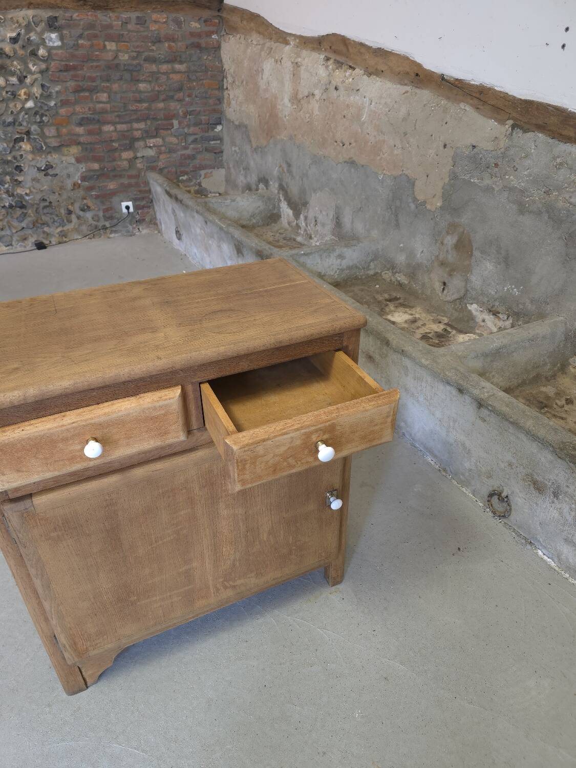 Small sideboard, low cabinet kitchen cupboard Mado 1960