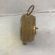 Old Blessing alarm clock gilded metal openwork outline vintage decoration