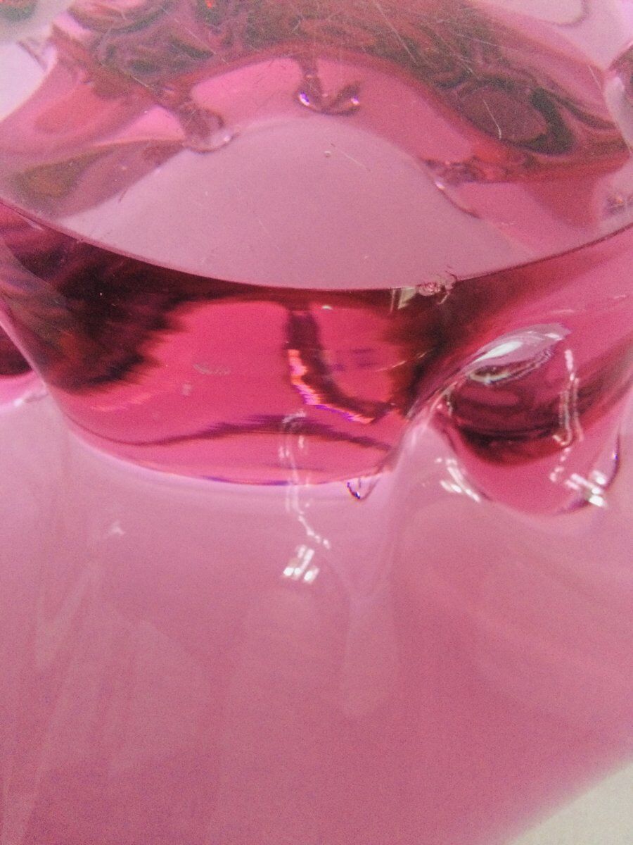 Pink crystal cut