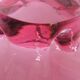 Pink crystal cut