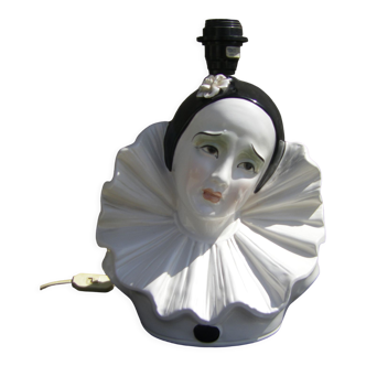 Vintage Pierrot table lamp