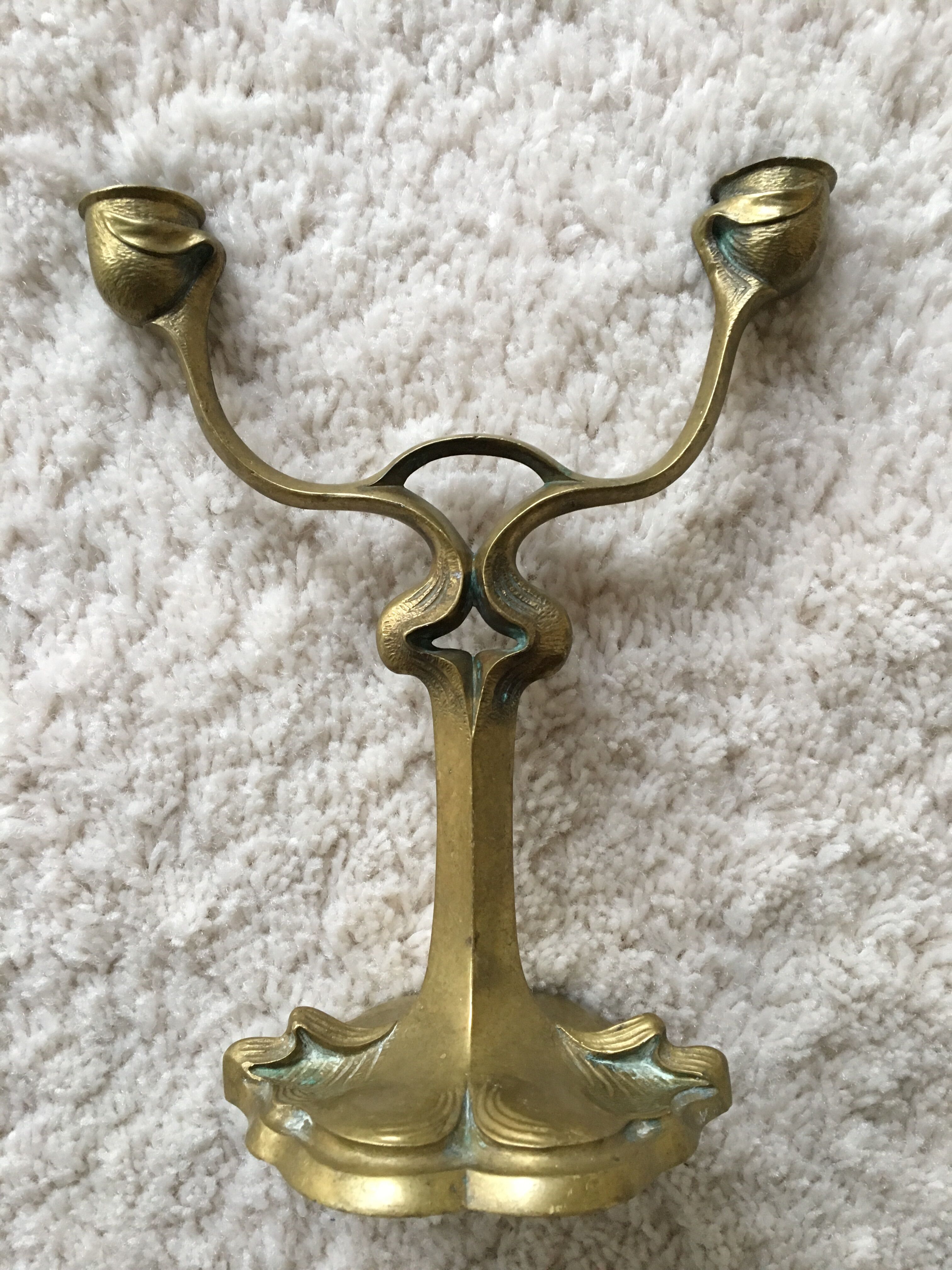 Double Sconce brass
