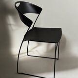 2 Hannes Wettstein dining chairs for Baleri Italia Juliette model