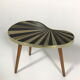 Table d'appoint haricot 1950