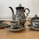 “Maroku China” tea set in fine porcelain