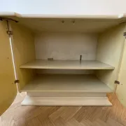Buffet bas style classique italien beige laqué
