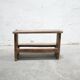 Workshop step, antique wooden stool