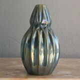 Vase in iridescent earthenware Cistere Aubervilliers