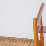 4 vintage chairs by Egon Eiermann bauhaus, Germany, 1950s