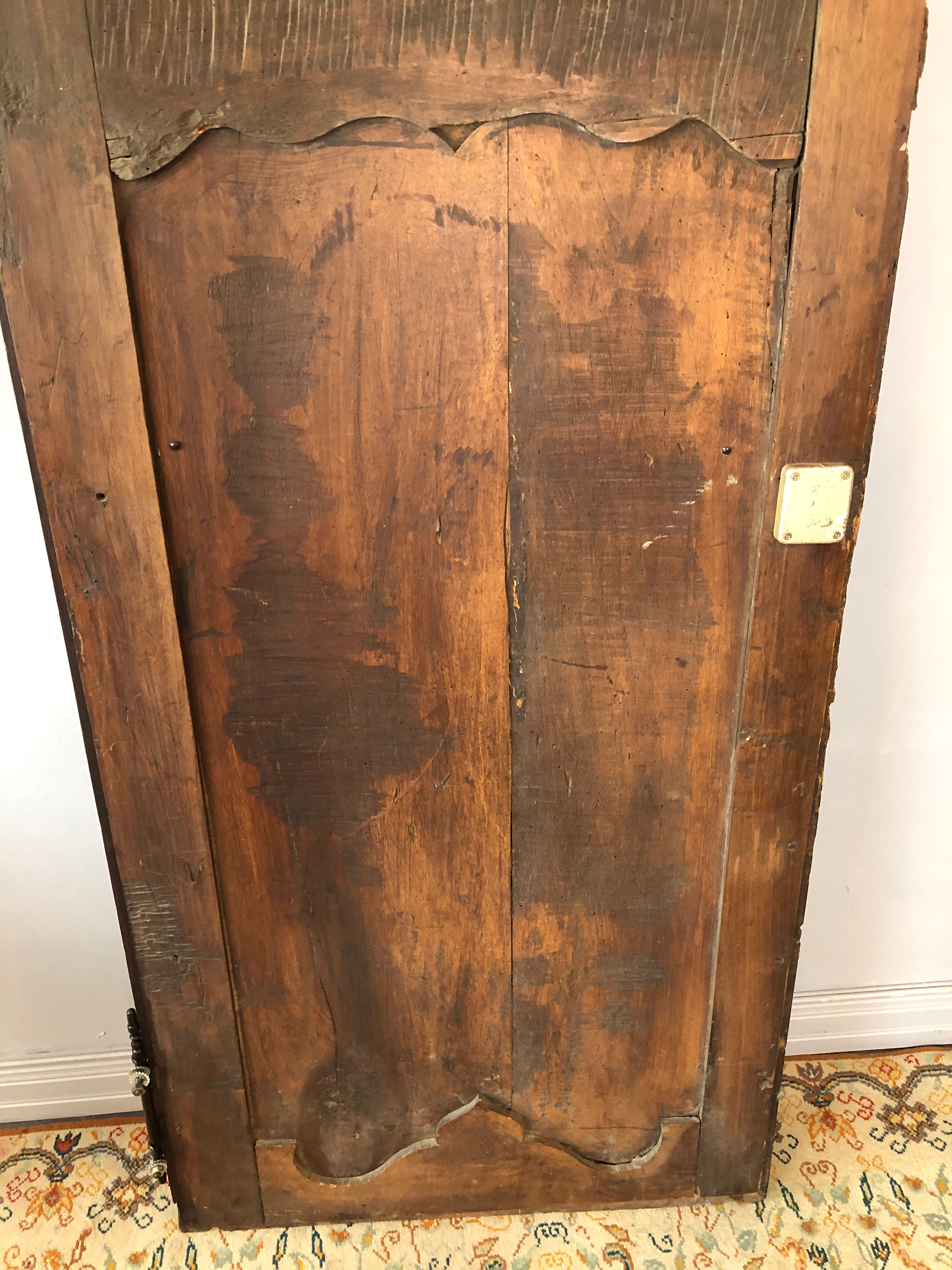Oak door, 19th century