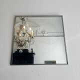 Vintage square designer mirror 1950