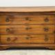 Natural wood chest of drawers called pantalonniere