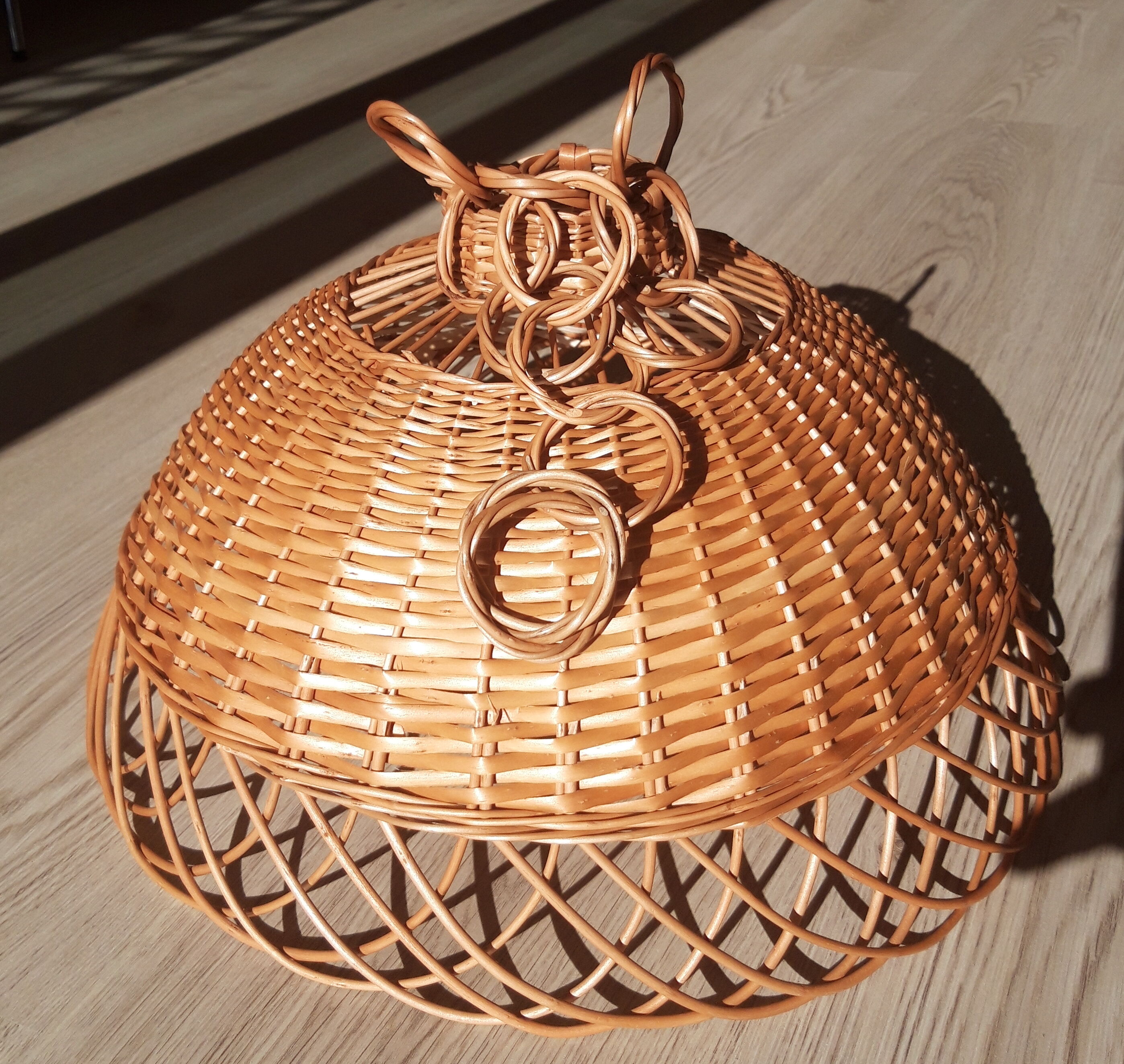 39 cm wicker lampshade
