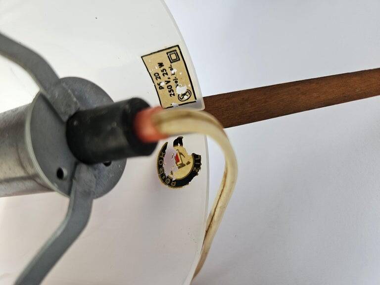 Pair of Mid-Century Table Lamps Pokrok Zilina, Tripod, Rocket, 1970s