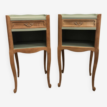 Pair of Louis XV style bedside tables