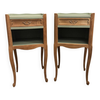 Pair of Louis XV style bedside tables