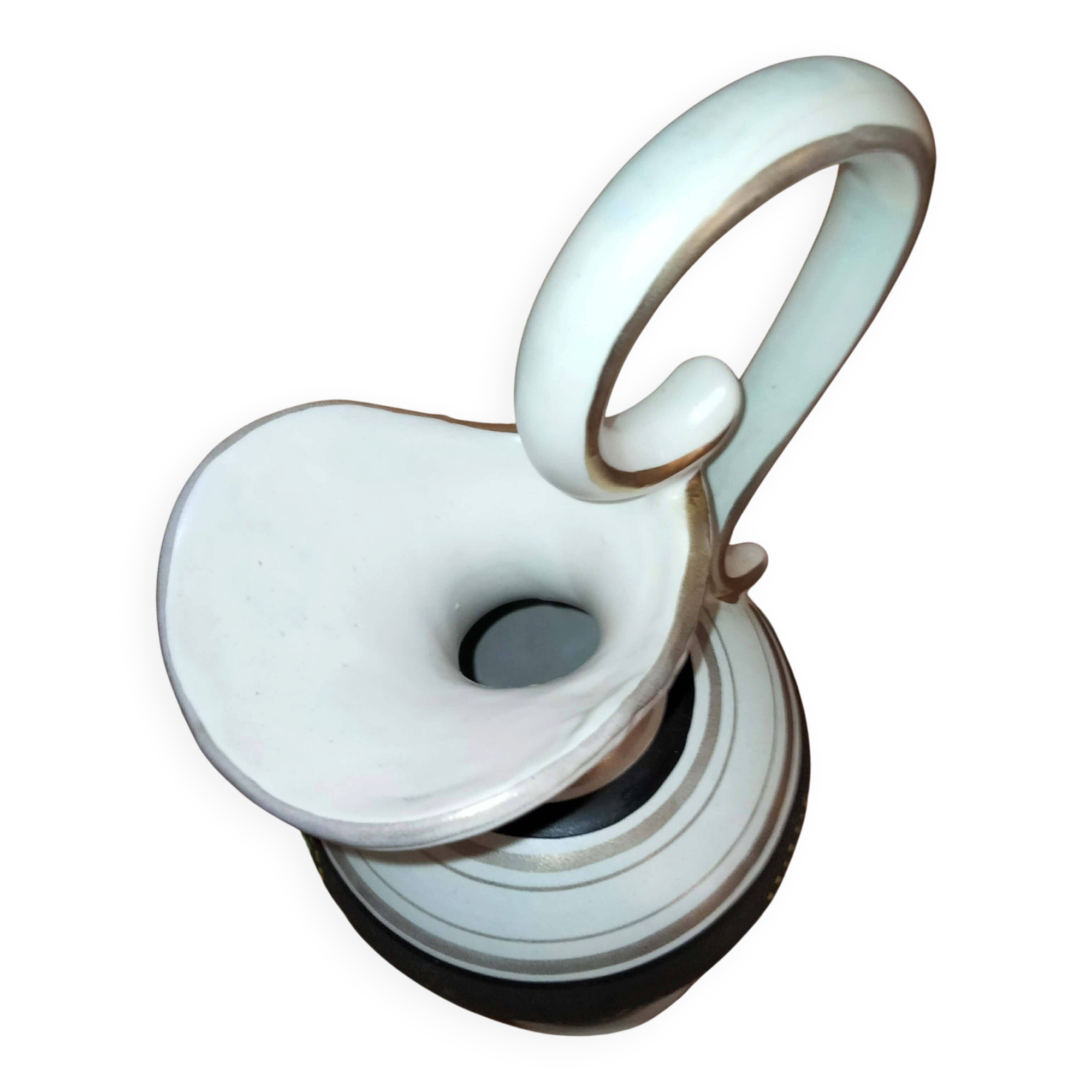 Vintage pitcher vase by Hubert Bequet