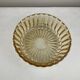 Retro/Vintage Molded Amber Glass Salad Bowl