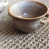 Set of 2 sandstone bowls