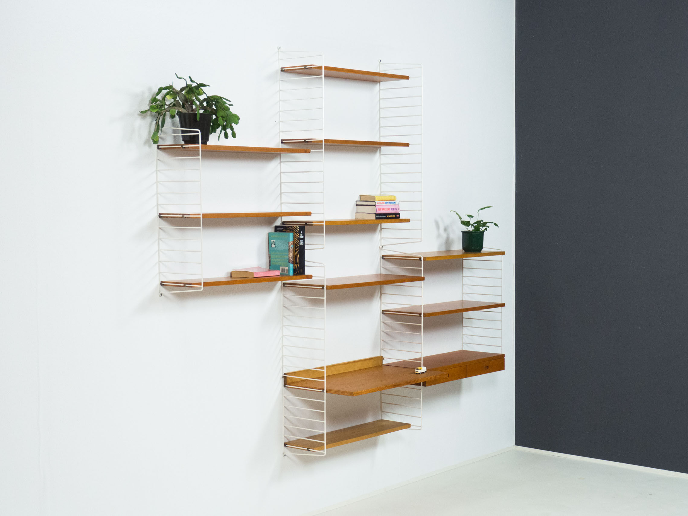 String design AB pine wall unit by Kajsa & Nisse Strinning