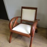 Colonial armchair in teak