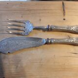 Fish serving cutlery