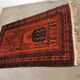 Tapis d'orient vintage fait main
