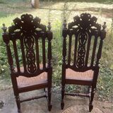 Antique chairs in the Henri II style