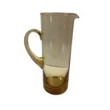 Orangeade pitcher from the 70s, in smoked glass
