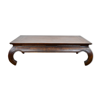 Wooden opium coffee table