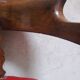 Fauteuil de bureau en noyer massif XIX°