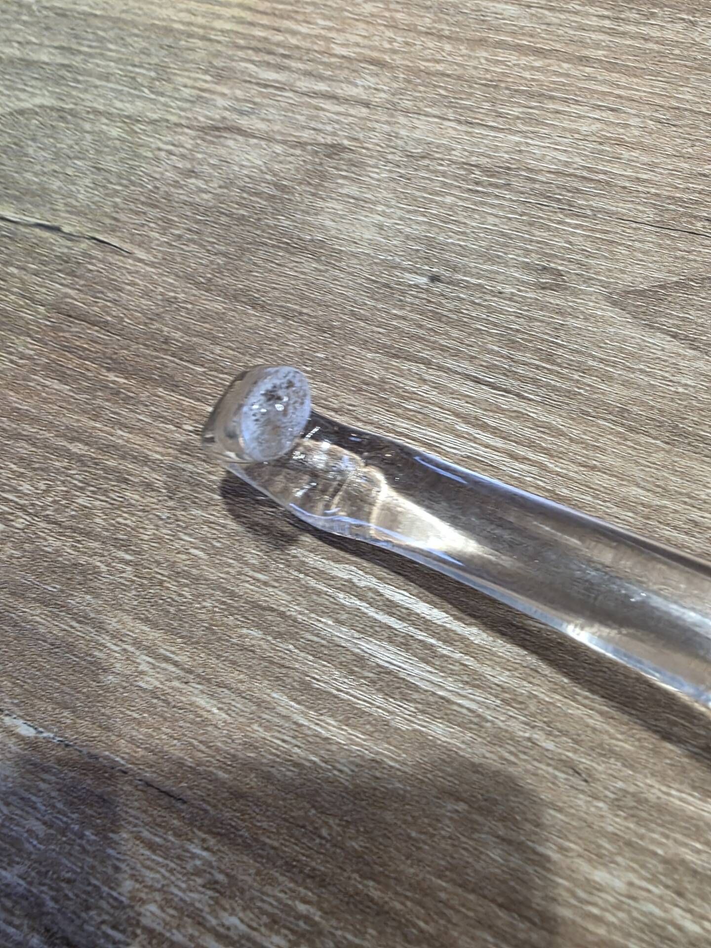 Large champagne bucket / cooler and its ladle Bubble glass Biot