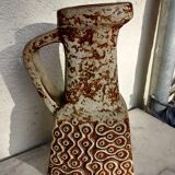 Vase jug bay vest germany style fat lava 1960