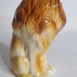 Lion in glazed ceramic, 70s
