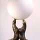 Louis Carvin otter lamp