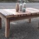 Table basse style brutaliste