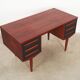 Teak desk, Danish design, 1970s, manufacturer: A.P. Møbler Svenstrup