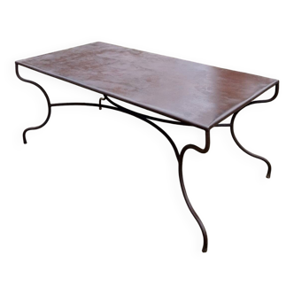 Wrought iron table